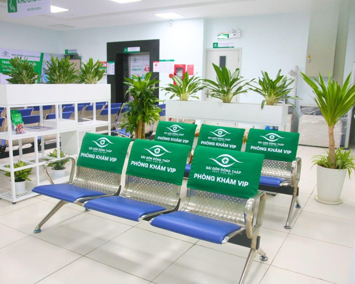 Cơ sở vật chất của Bệnh viện Mắt Sài Gòn Đồng Tháp