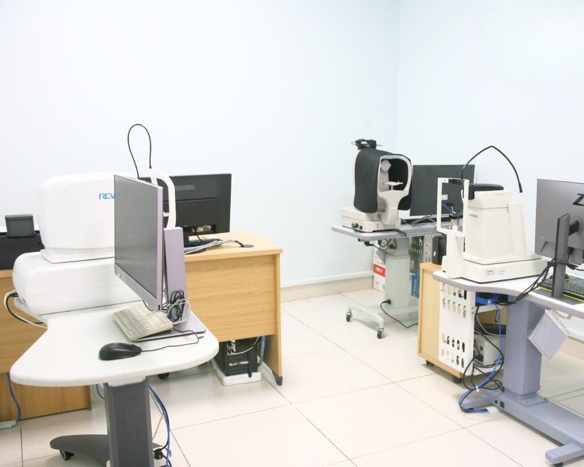 Cơ sở vật chất của Bệnh viện Mắt Sài Gòn Đồng Tháp