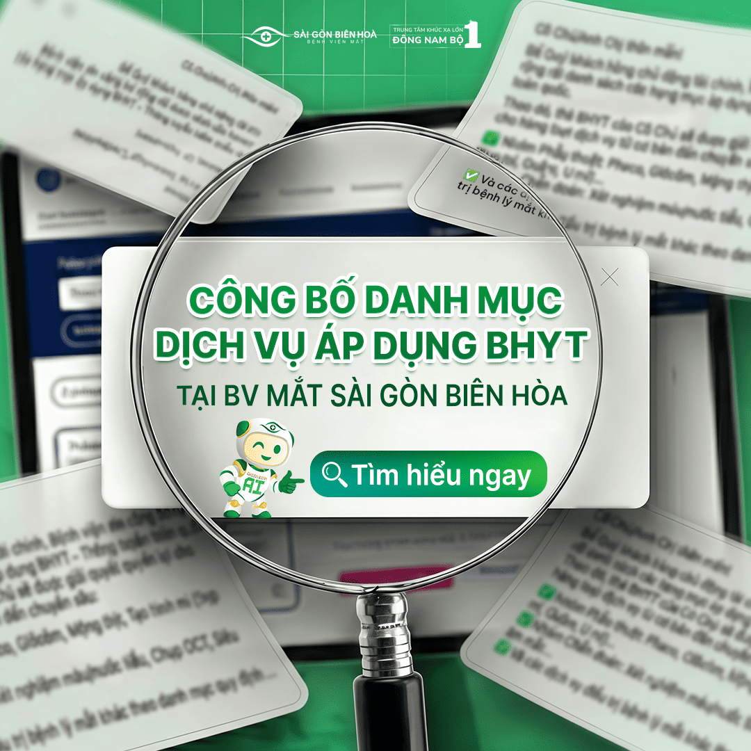 Danh mục các dịch vụ áp dụng BHYT