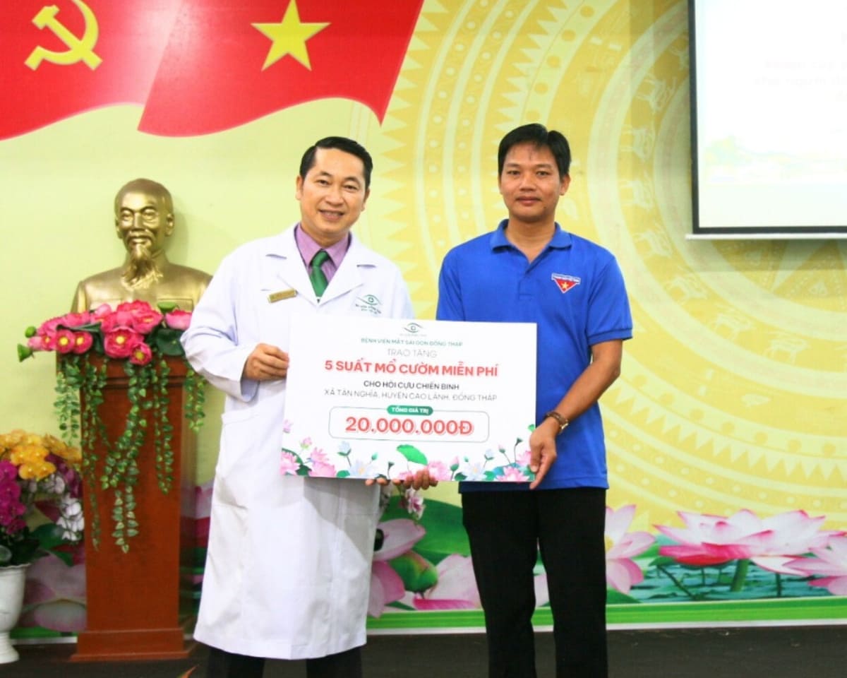 Hoạt động của Bệnh viện Mắt Sài Gòn Đồng Tháp