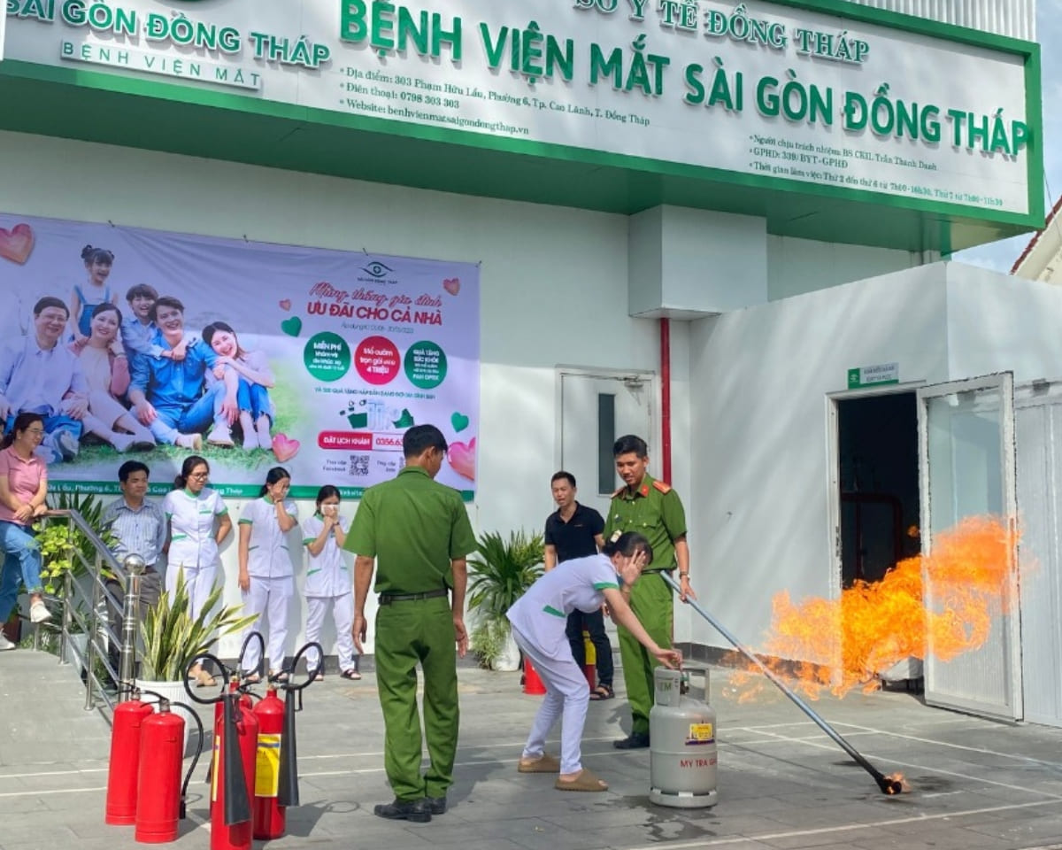 Hoạt động của Bệnh viện Mắt Sài Gòn Đồng Tháp