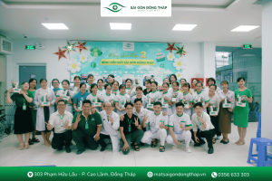 Rộn ràng sắc hồng 20/10 tại Bệnh viện Mắt Sài Gòn Đồng Tháp