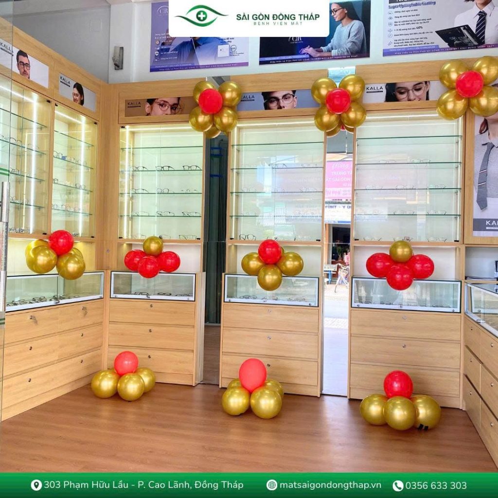 Trung tâm mắt kính Bệnh viện Mắt Sài Gòn Đồng Tháp – Thanh Bình chính thức khai trương