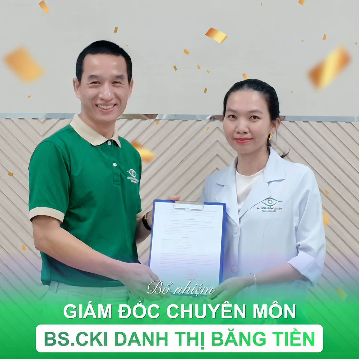 Bổ nhiệm BS.CKI Bùi Phương Hiền vị trí Giám đốc Chuyên môn